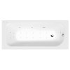 EBRO hydromasážní vana, 170x75x39cm, Active Hydro-Air, chrom