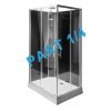 GRANVIK sprchový box 800x1200x2180mm komponent 1/4 sprchová vanička, bílá