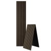 DELUXE akustický panel 2400x520x18mm, ořech/černá
