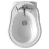 RETRO bidet závěsný 38x52cm, bílá