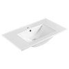 SLIM keramické umyvadlo, nábytkové, 80x46,5cm, bílá
