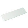 Polička 200x100x8mm, mléčné sklo
