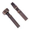 Flexibilní nerezová hadice M10x3/8", 35cm, bronz
