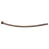 Flexibilní nerezová hadice M10x3/8", 35cm, bronz