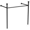 THE NEW YORKER konstrukce pro umyvadlo 100cm, černá mat
