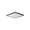 AZPO stropní LED svítidlo, 225x225mm, 12,3W, 3000/4000/6000K, IP54, černá mat