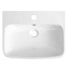 VIBRANT keramické umyvadlo 46x33cm, bílá