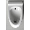 AQUATECH urinál se zakrytým přívodem vody 21x53,5 cm, včetně sifonu, bílá