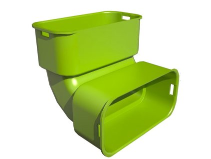 09 koleno 90 ploche vertikalne