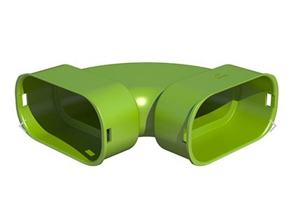 08 koleno 90 ploche horizontalne