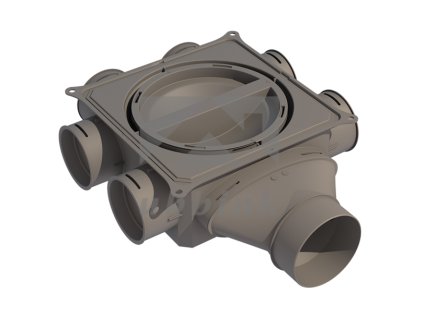 AIR EXCELLENT Ubbink D BOX206 6xDN75 rekuperacia dn125