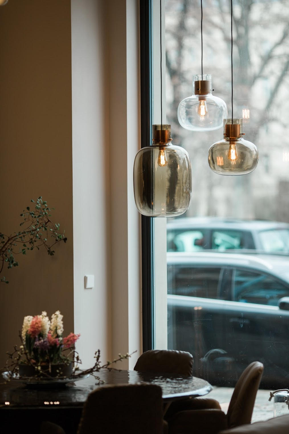 Osvětlení v showroomu Concept Store Karlín