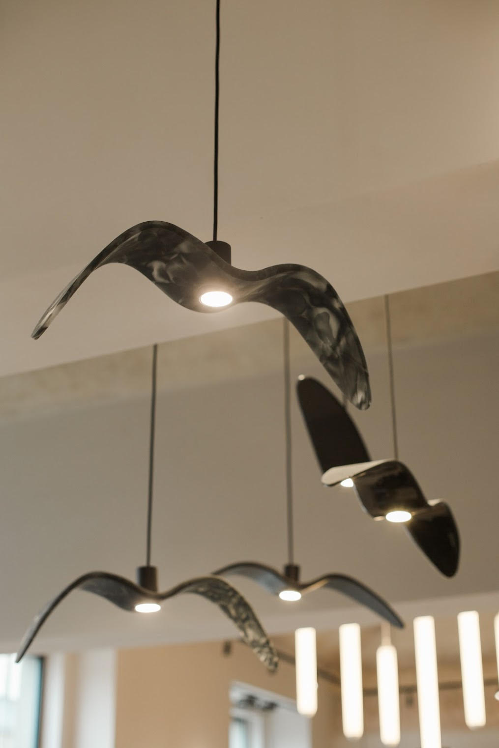 Detail interiéru showroomu