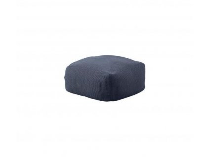 Cane-line háčkovaný pouf Divine - tmavě modrá