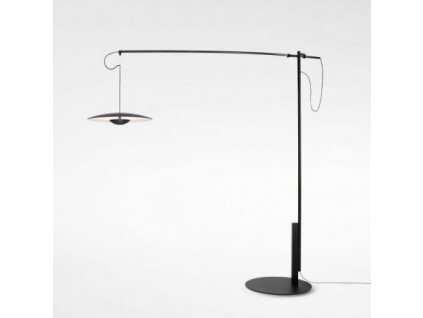 Marset Stojací lampa Ginger XL - dub / wenge