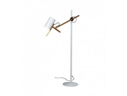 Marset Stojací lampa Scantling - bílá / černá