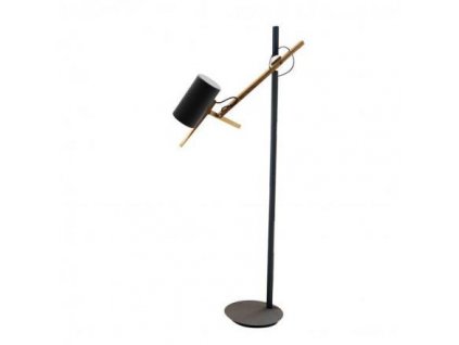 Marset Stojací lampa Scantling vyšší - černá / bílá