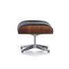 Vitra podnožka Lounge Chair Ottoman tmavý ořech