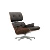 lounge chair black pigmented walnut