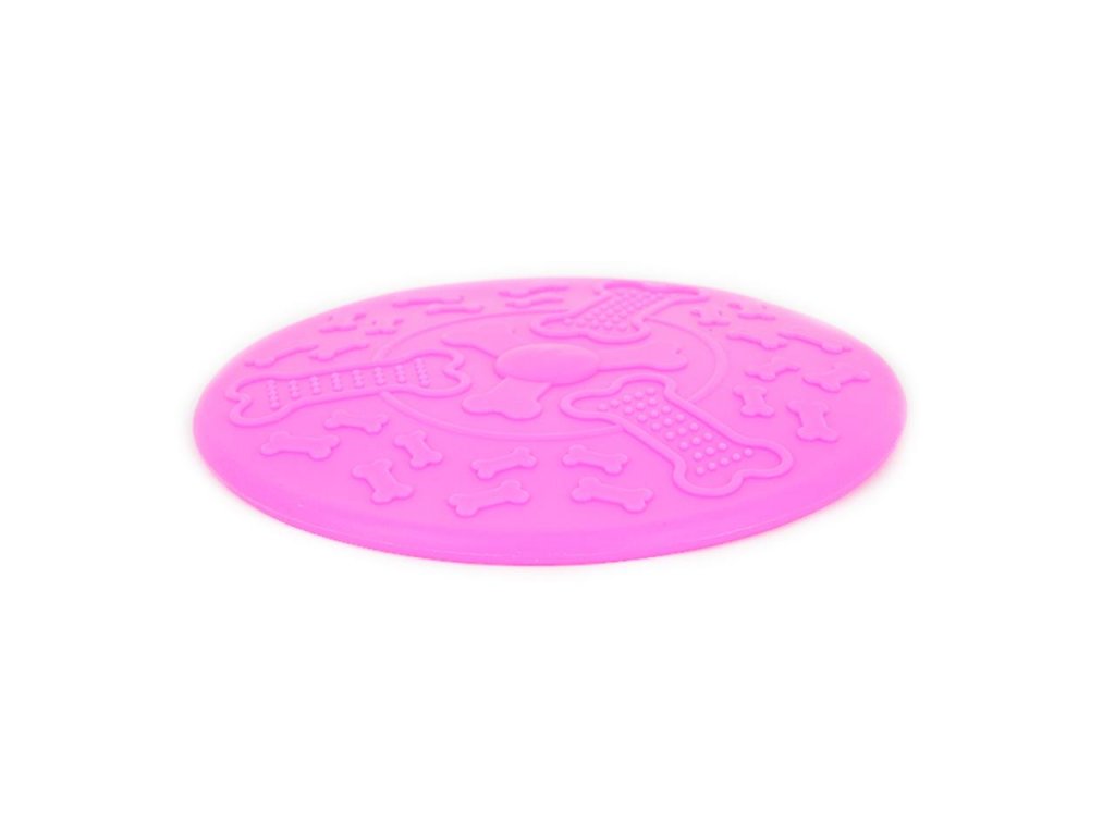 Akinu frisbee YUMMY velké růžové 22,5cm