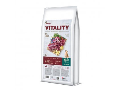 Akinu VITALITY dog adult hypoallergic lamb 12kg