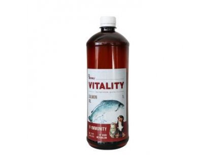 Akinu Vitality lososový olej 1 l