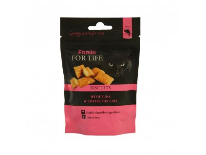 ffl cat biscuits with tuna cheese 50g h L