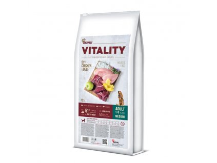 Akinu VITALITY dog adult medium chicken & beef 12kg