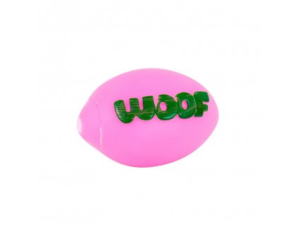 ***Akinu vinylová hračka pro psy míč WOOF 9cm