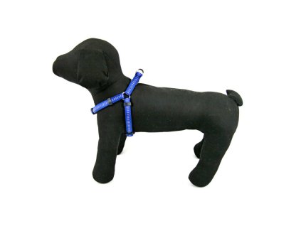 Akinu postroj nylon/neopren modrý 2x50-65cm