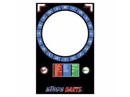 Plexi dveří Kings Darts 2