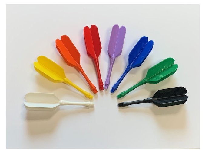 Plastová letka závit 2BA úzká