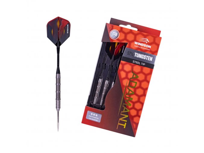 Steelové šipky ADAMANT 24g