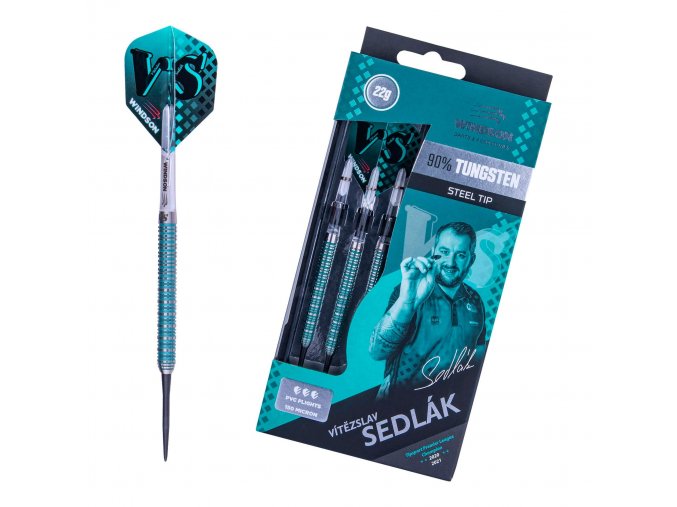 Steelové šipky CHAMPION SEDLÁK 24g