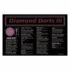 Plexisklo "herní plán" Vofotronix Diamond Darts 3 Verze 1