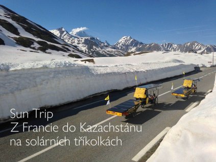 crossing the alps with mt blac small nápis