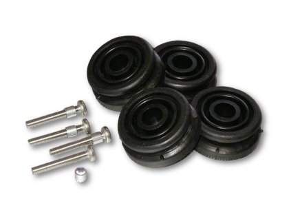 Náhradní kolečka pro TRANSIT Slide-lok ENGEL MR-040 (sada 4ks) s mont. šrouby