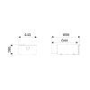 Kompresorová autochladnička / autolednice IndelB TB30AM drawer, 12/24V