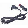 DC napájecí kabel 12/24V pro kompresorové autolednice zahnutý