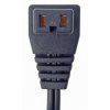 DC napájecí kabel 12/24V pro kompresorové autolednice zahnutý