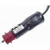 DC napájecí kabel 12/24V pro kompresorové autolednice zahnutý