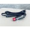 DC napájecí kabel 12/24V pro kompresorové autolednice zahnutý