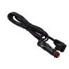DC napájecí kabel 12/24V pro kompresorové autolednice zahnutý