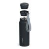 Termo láhev s ​​integrovaným brčkem a popruhem Dometic STRAW 1L, SLATE