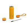 Termo láhev s ​​integrovaným brčkem a popruhem Dometic STRAW 1L, MANGO