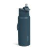 Termo láhev s ​​integrovaným brčkem a popruhem Dometic STRAW 1L, OCEAN