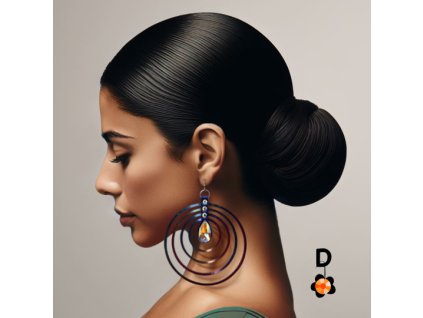 dancentky duhove kruhy modelka