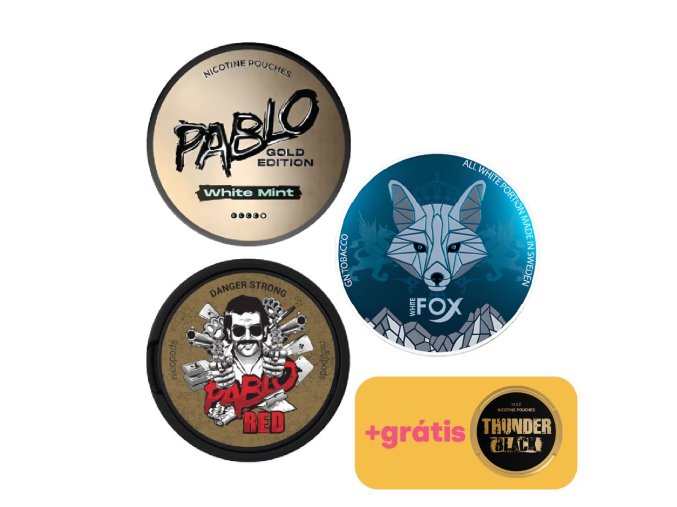 NIKOTÍNOVÉ VRECÚŠKA PACK 3: KING MODE