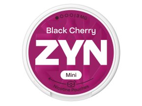 ZYN (SK) 25 Mini Black Cherry 3mg Front copy
