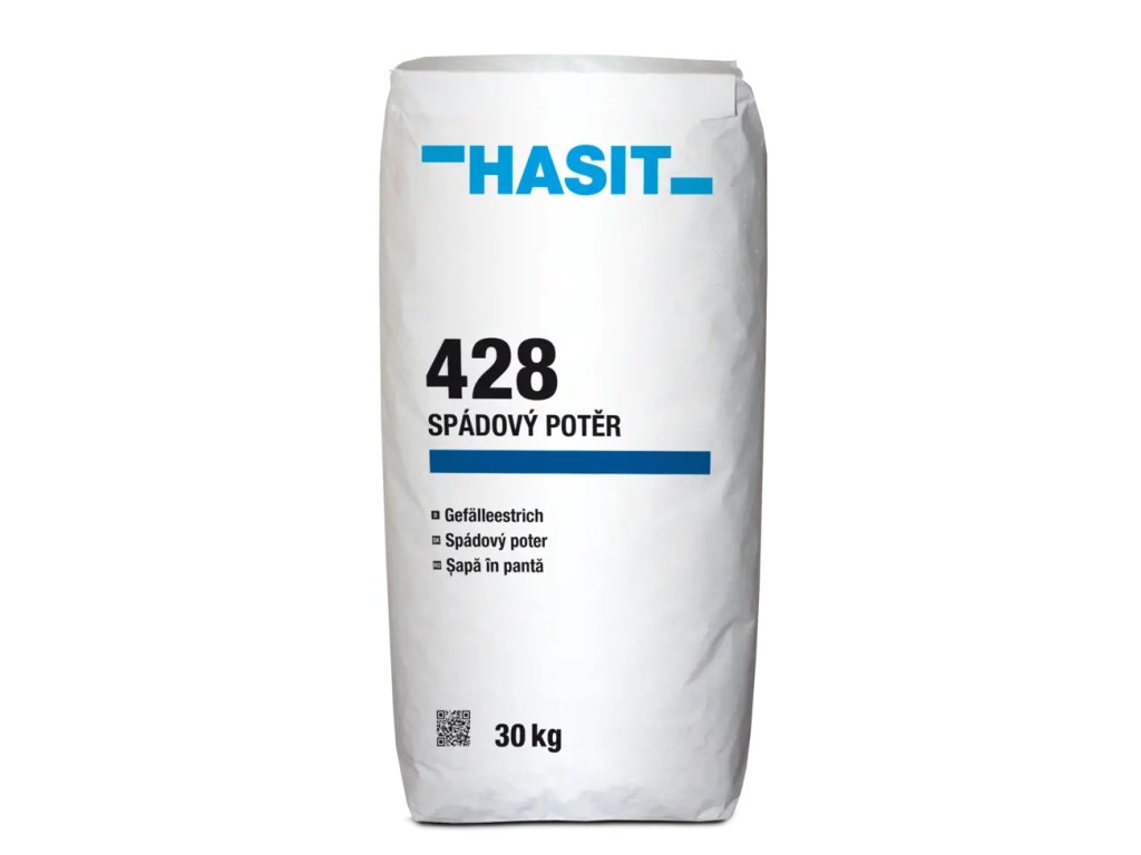 Spádový poter 30 N/mm2 , 5-100 mm HASIT 428 GEFÄLLEESTRICH (Farba 0-4)